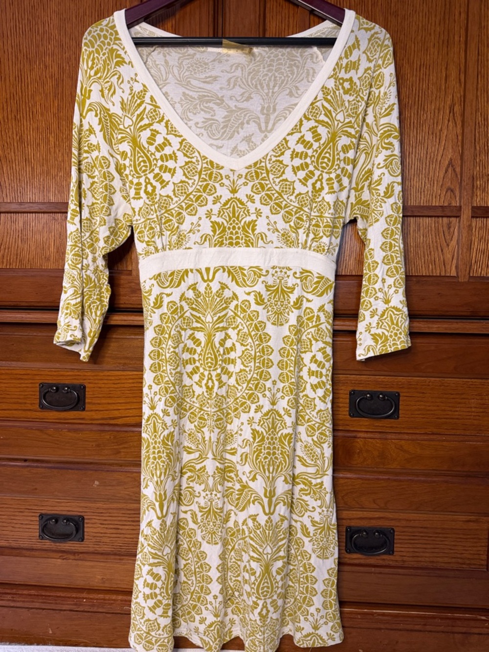 Athleta Bazaar In Lichen RARE Joel Dewberry Flora Free Spirit Dress Boho